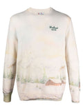 Maglione con motivo Heron Woodland-Mc2 Saint Barth-Maglieria-Vittorio Citro Boutique