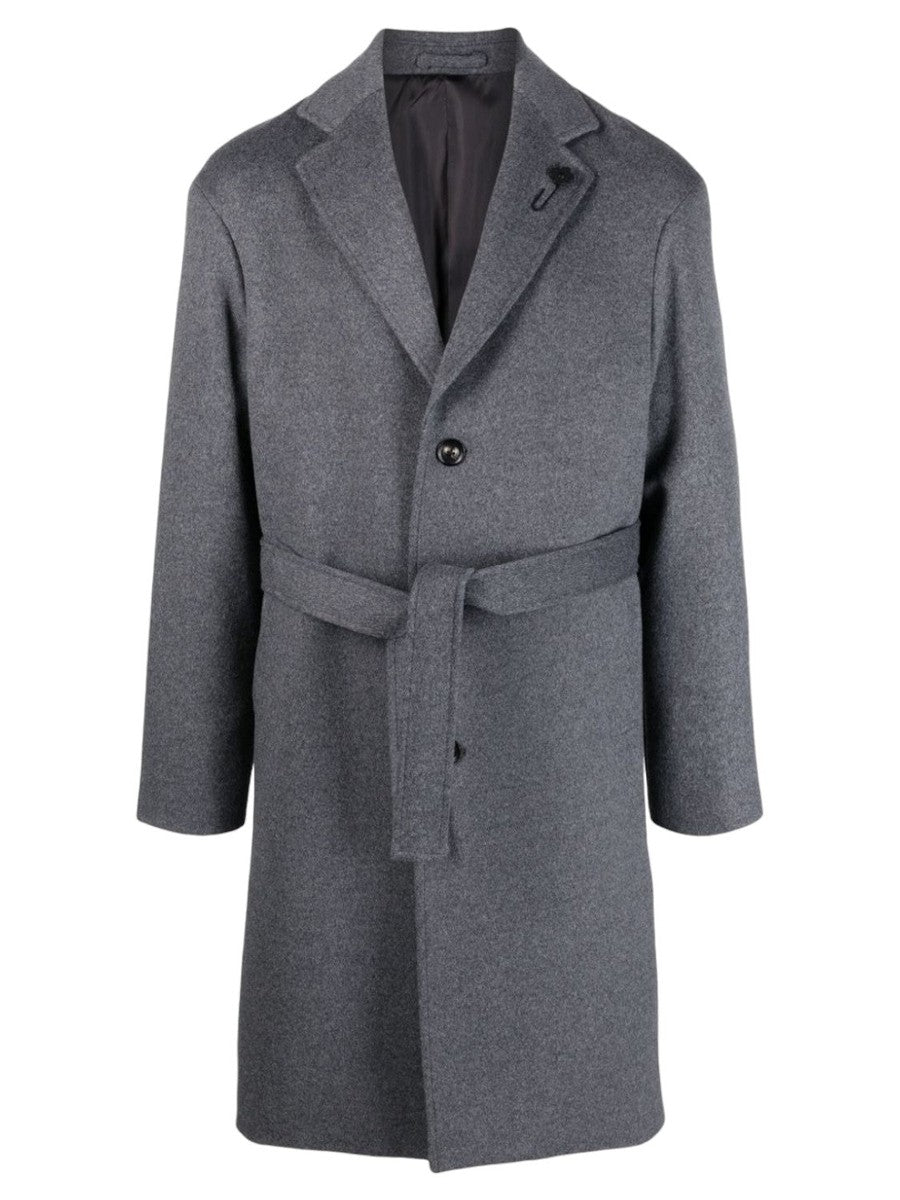 Cappotto con cintura-Lardini-Cappotti-Vittorio Citro Boutique
