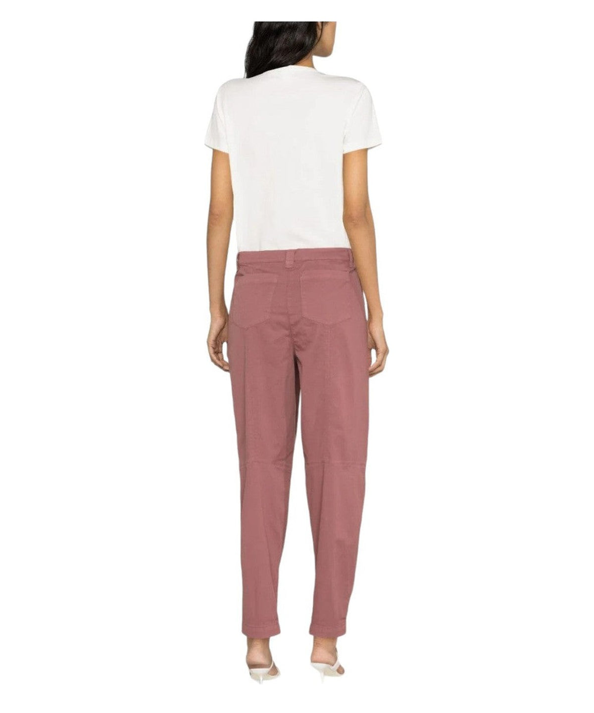 Pantaloni Polissena Carrot-Fit in Tessuto Cavallery-Pinko-Pantaloni-Vittorio Citro Boutique