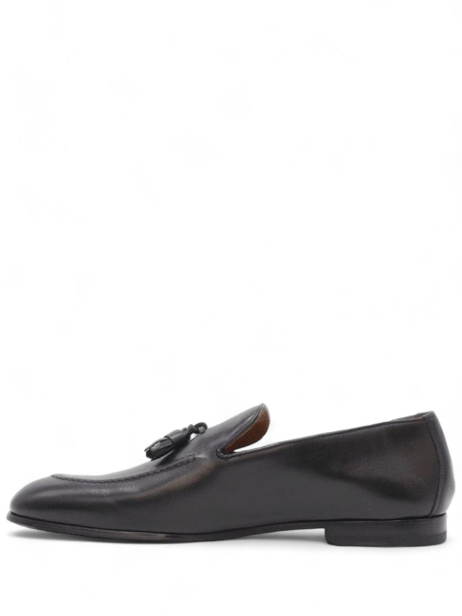 Mocassini in Pelle con Nappine-Mocassini-Doucal'S-Vittorio Citro Boutique