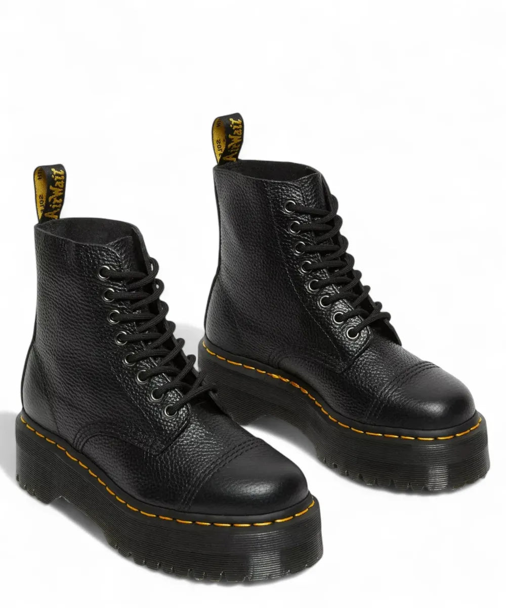 Stivali platform di pelle sinclair-Stivali-Dr. Martens-Vittorio Citro Boutique