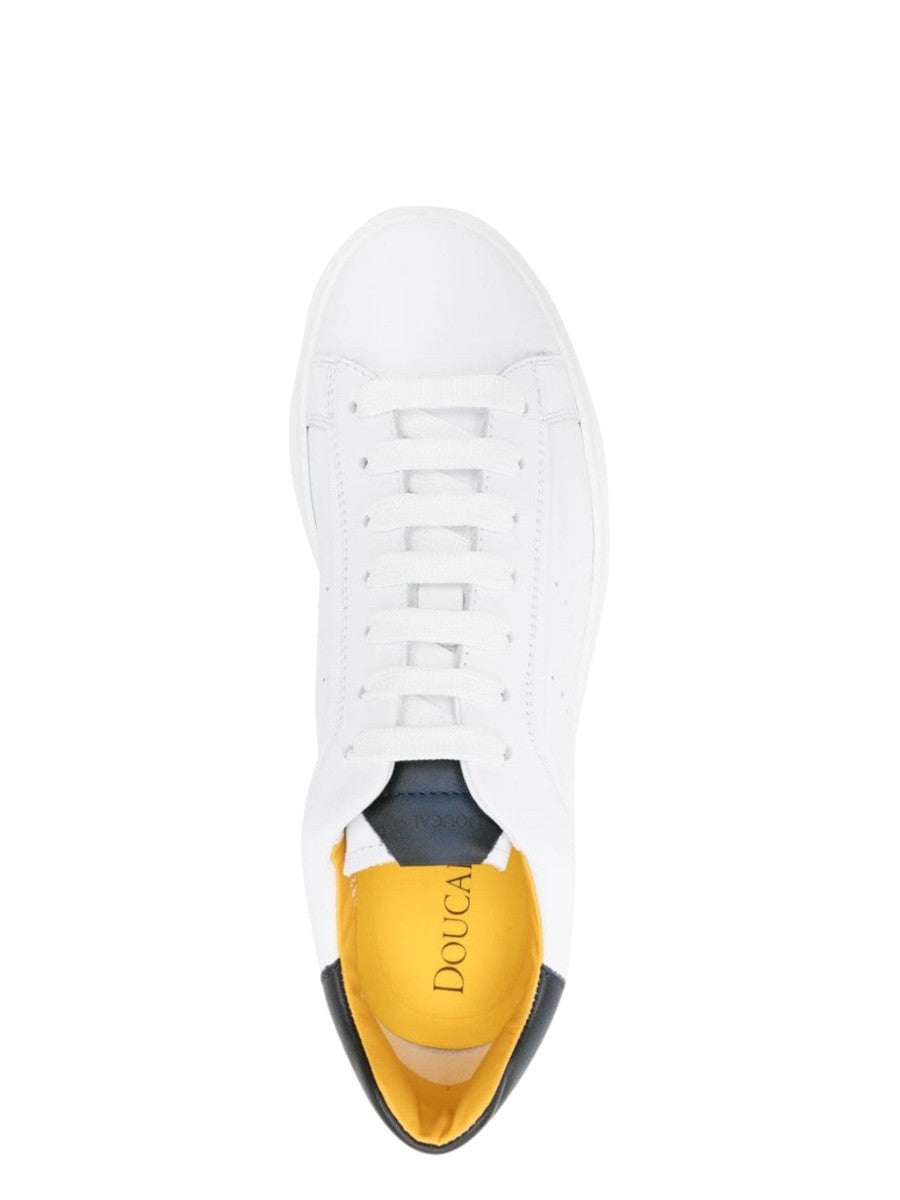 Sneakers Rialzate in Pelle di Vitello-Doucal'S-Sneakers-Vittorio Citro Boutique