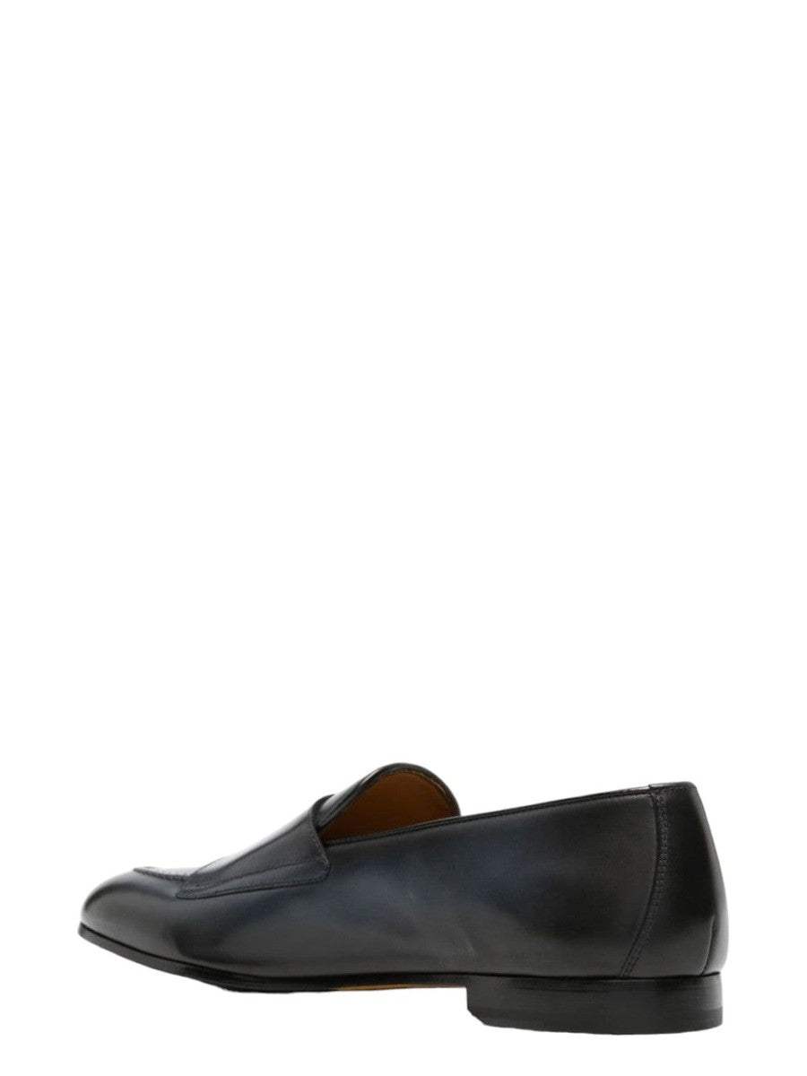 Mocassino in Pelle con Doppia Fibbia-Doucal'S-Mocassini-Vittorio Citro Boutique