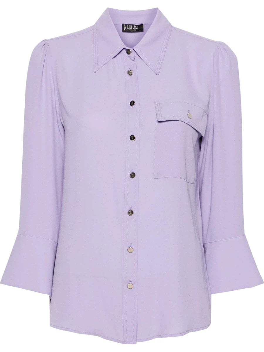 Camicia Liu Jo Better in Georgette-Camicie-Liu-Jo-Vittorio Citro Boutique