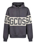 Sweat à capuche GCDS avec logo Band contrastant