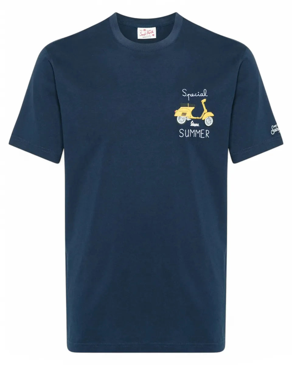 T-shirt Special Summer | EDIZIONE SPECIALE VESPA-Mc2 Saint Barth-T-shirt-Vittorio Citro Boutique