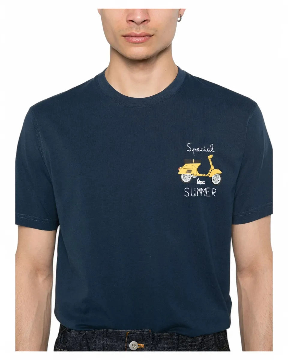 T-shirt Special Summer | EDIZIONE SPECIALE VESPA-Mc2 Saint Barth-T-shirt-Vittorio Citro Boutique