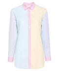 Camicia Lunga Brigitte a Righe Multicolor-Camicie-Mc2 Saint Barth-Vittorio Citro Boutique