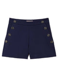Shorts slim con bottoni Oval T-Twinset-Shorts-Vittorio Citro Boutique