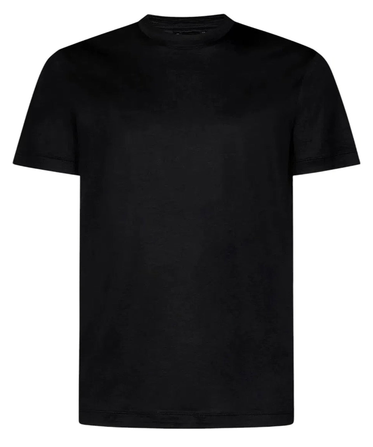 T-shirt in Lyocell e Cotone con Logo-T-shirt-Emporio Armani-Vittorio Citro Boutique