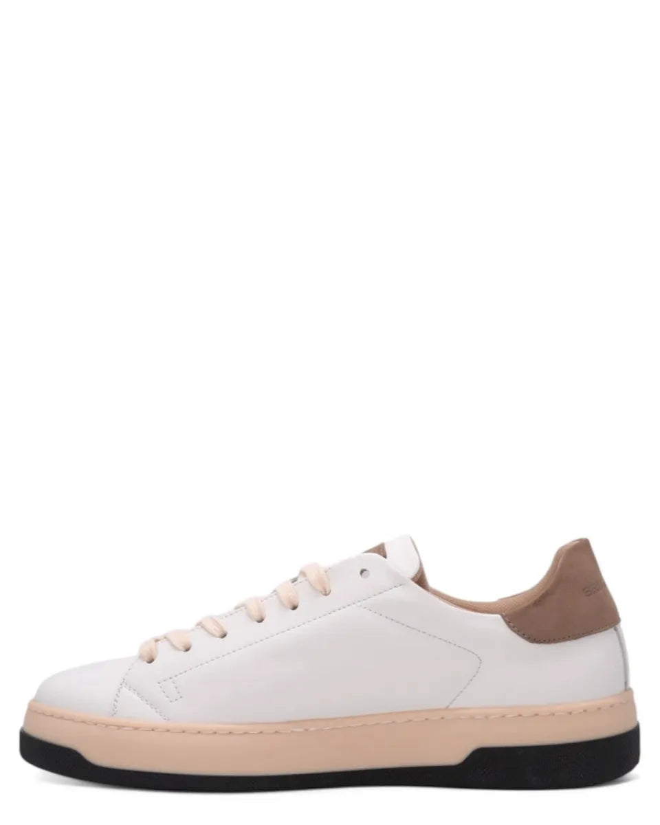 Sneakers in Pelle con Suola Bicolore-Brian Mills-Sneakers-Vittorio Citro Boutique