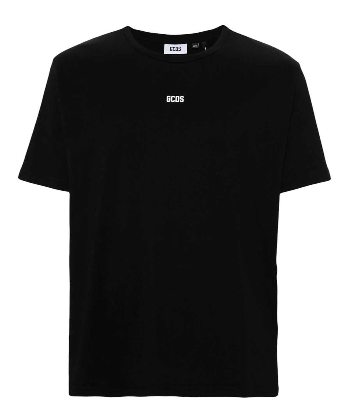 T-shirts GCDS Mini Logo en coton avec logo 3D