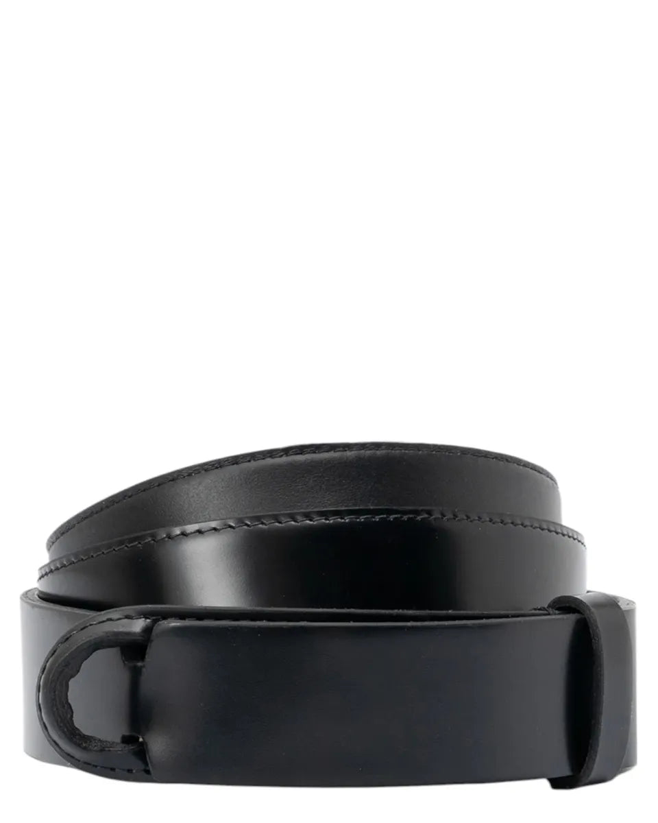 Cintura Nobuckle in Pelle di Vitello Lucido-Cinture-Orciani-Vittorio Citro Boutique