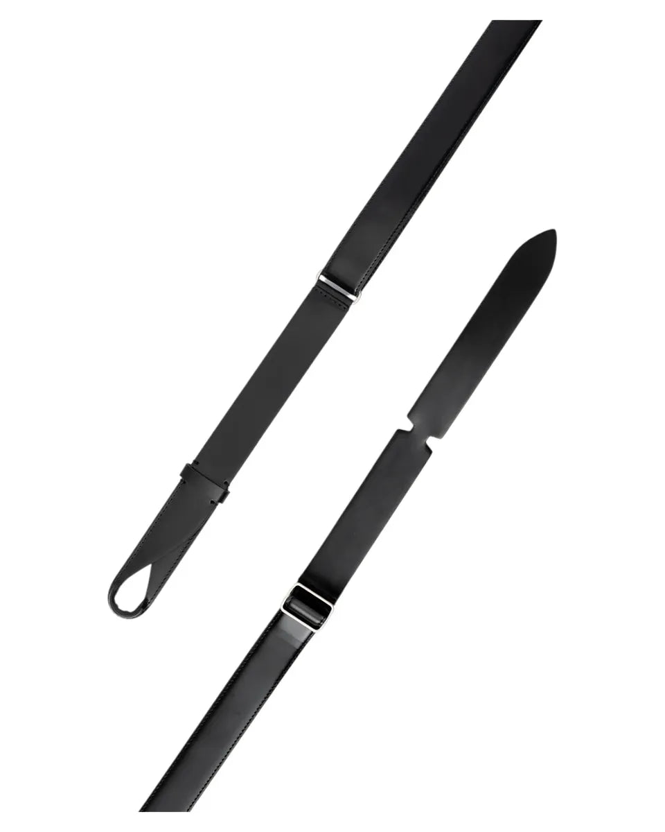 Cintura Nobuckle in Pelle di Vitello Lucido-Cinture-Orciani-Vittorio Citro Boutique