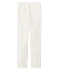 Pantaloni dritti in gabardine misto cotone-Twinset-Pantaloni-Vittorio Citro Boutique