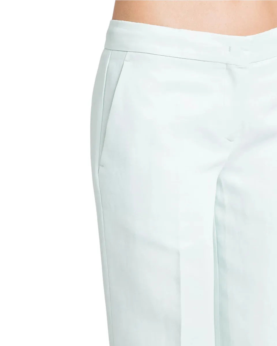 Pantaloni in viscosa e lino-Twinset-Pantaloni-Vittorio Citro Boutique