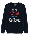 Maglione Heron "Save Water Drink Gintonic"-Mc2 Saint Barth-Maglieria-Vittorio Citro Boutique