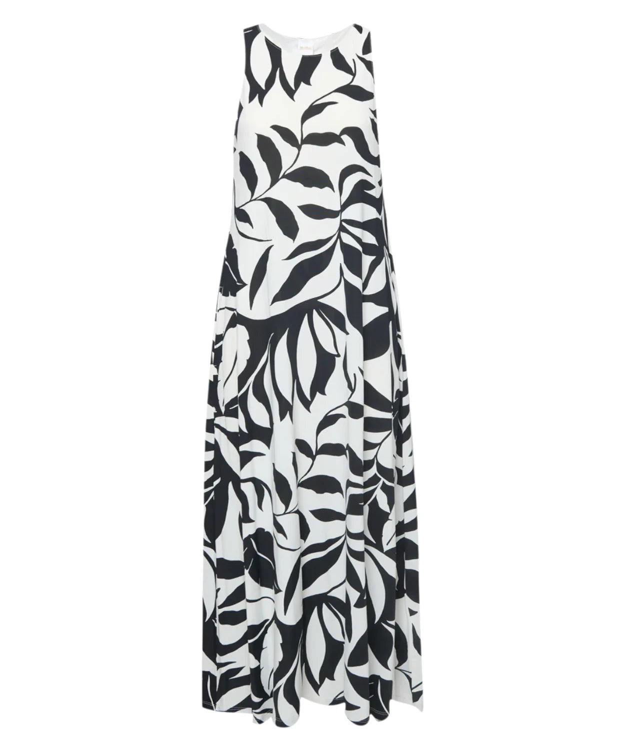 Robe midi Max Mara avec imprimé monogramme