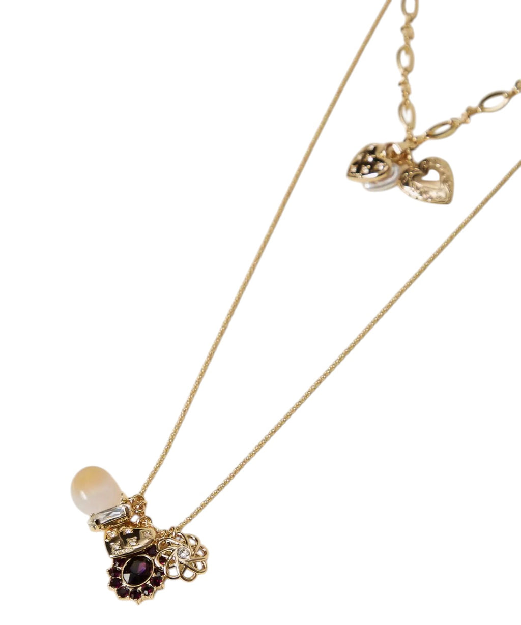 Set Collane Donna in Ottone con Cuori e Dettagli