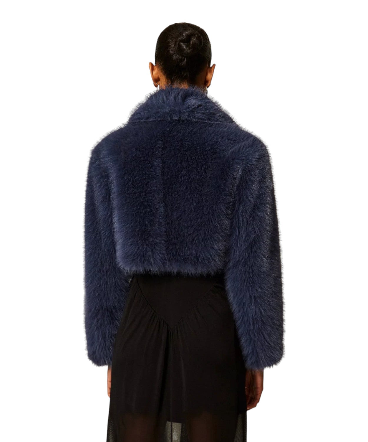 Giacca Corta Donna in Faux Fur Twinset