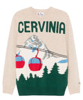 Maglione Heron Postcard Cervinia Beige-Mc2 Saint Barth-Maglieria-Vittorio Citro Boutique