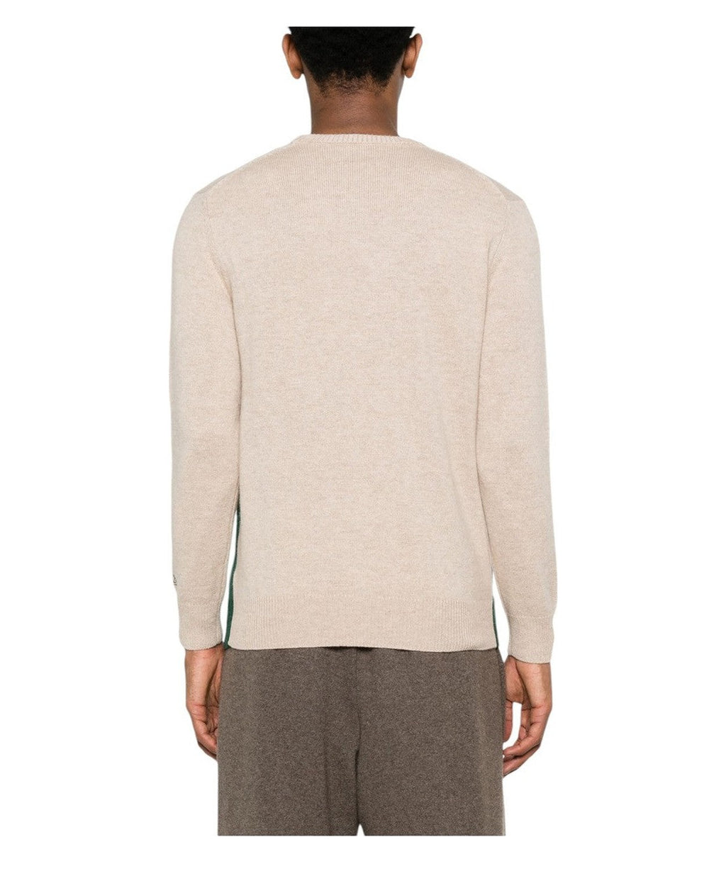 Maglione Heron Postcard Cervinia Beige-Mc2 Saint Barth-Maglieria-Vittorio Citro Boutique