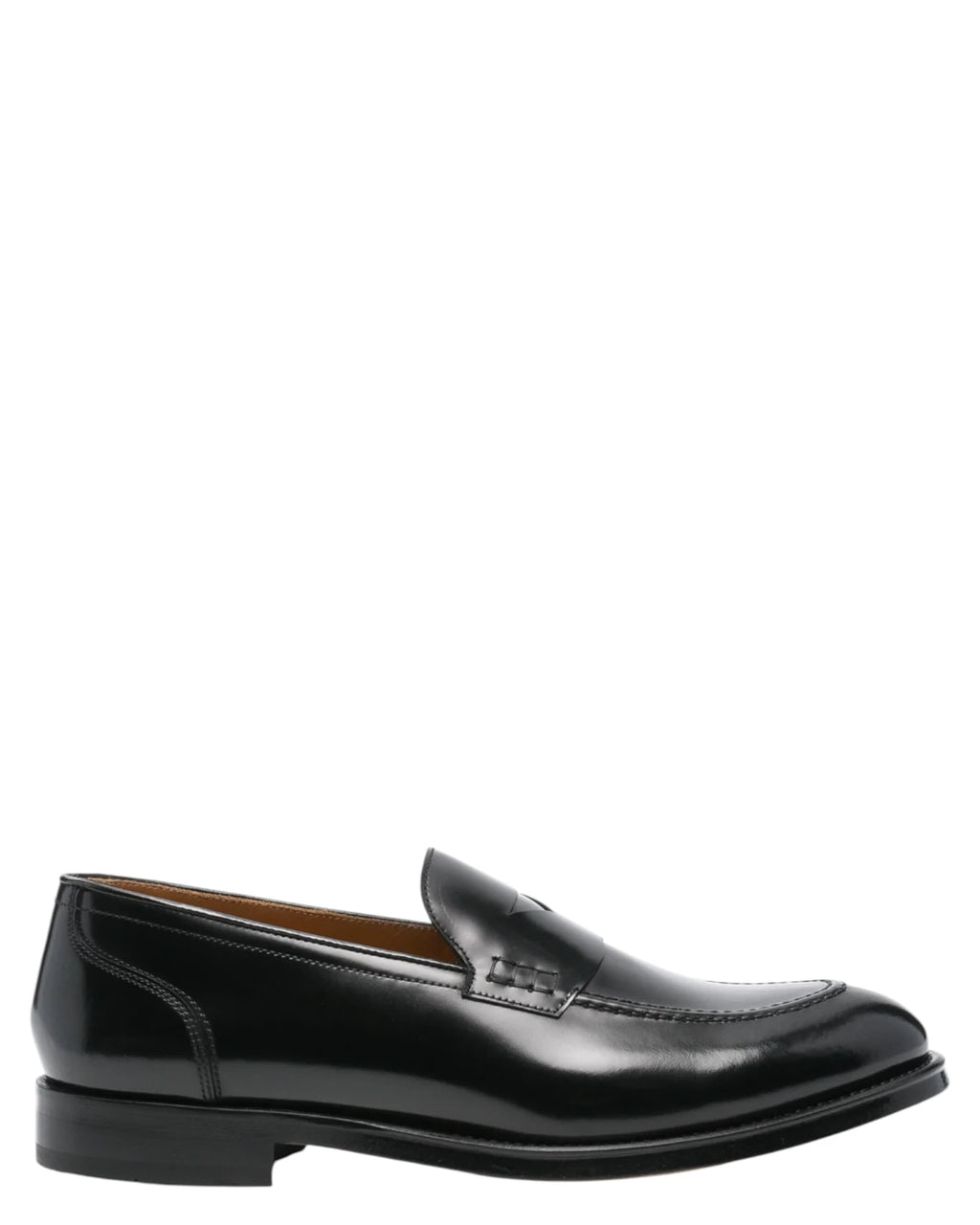 Mocassins Homme Cuir Brossé Noir - Élégance Made in Italy