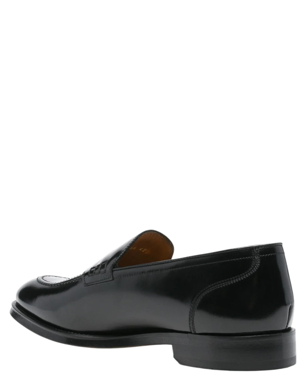 Mocassins Homme Cuir Brossé Noir - Élégance Made in Italy