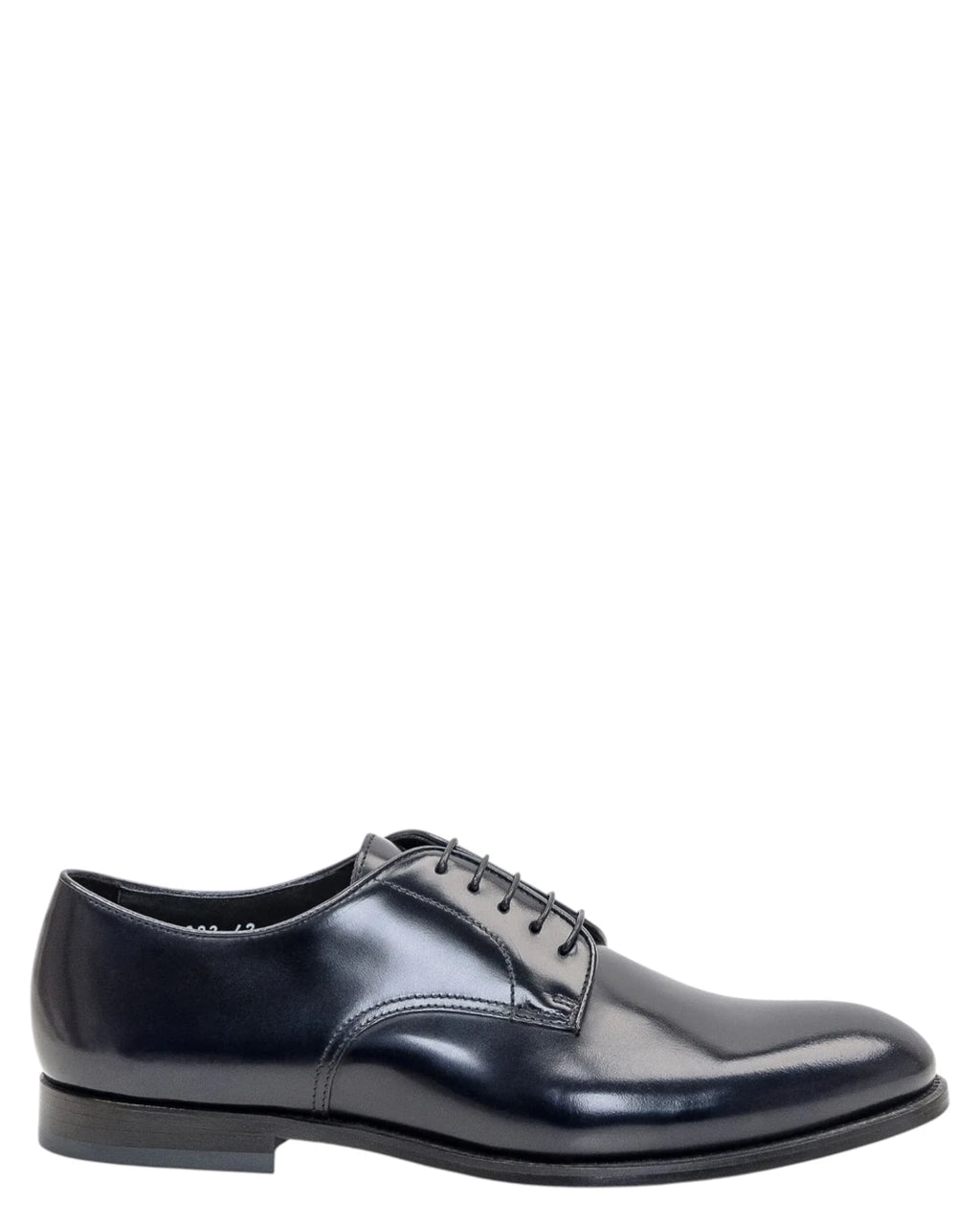 Derbies Doucal’s en cuir bleu brossé