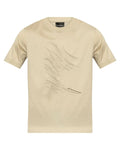 T-shirt Emporio Armani Beige con Ricamo-Emporio Armani-T-shirt-Vittorio Citro Boutique