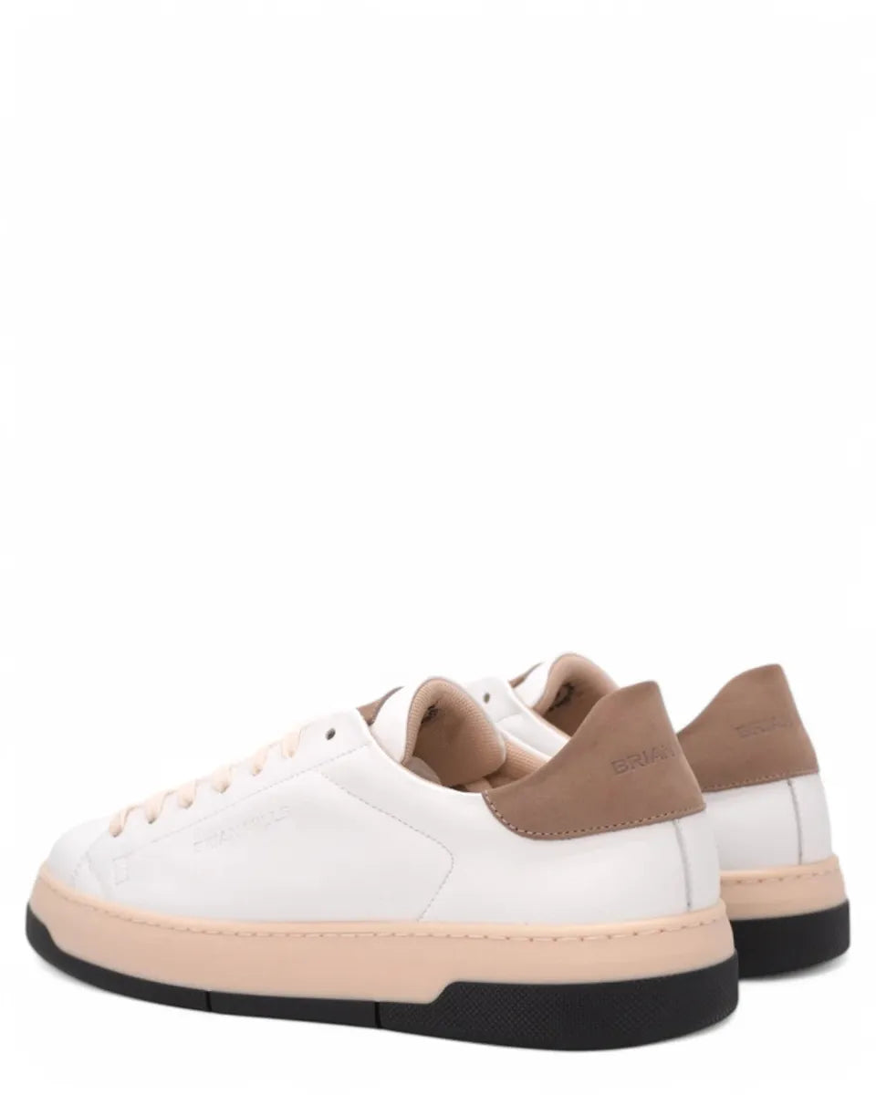 Sneakers in Pelle con Suola Bicolore-Brian Mills-Sneakers-Vittorio Citro Boutique