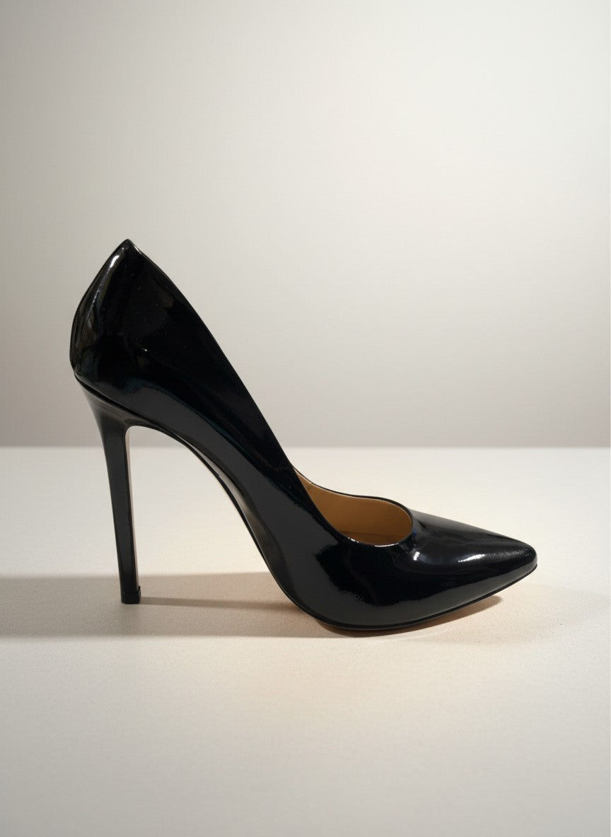 Stephen Good Décolleté Femme en Vernis Noir avec Talon 110 mm