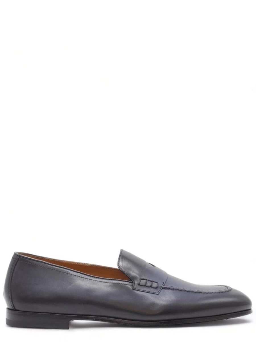 Mocassini con mascherina in pelle-Mocassini-Doucal'S-Vittorio Citro Boutique