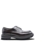 Stringata Uomo Barrett con Pelle Polished Ebano