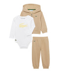 Ensemble de survêtement Lacoste pour enfant avec capuche