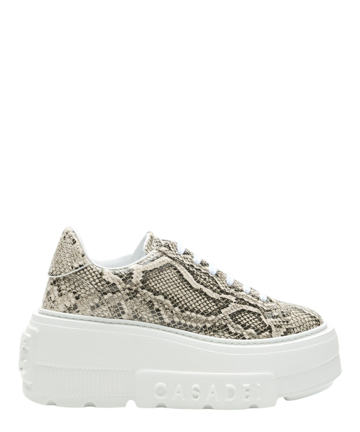 Sneakers Casadei Nexus Basilisco in vitello pitonato