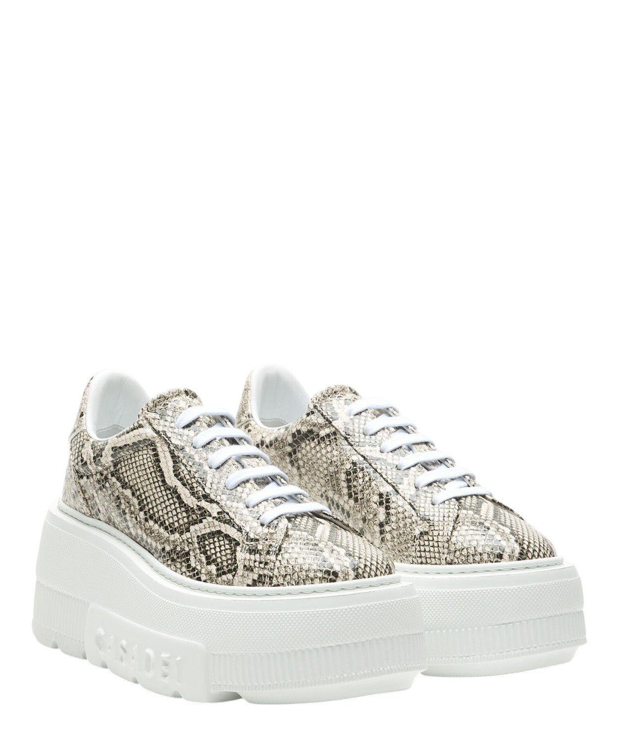 Sneakers Casadei Nexus Basilisco in vitello pitonato