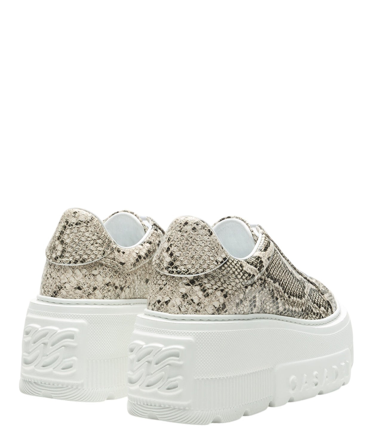 Sneakers Casadei Nexus Basilisco in vitello pitonato