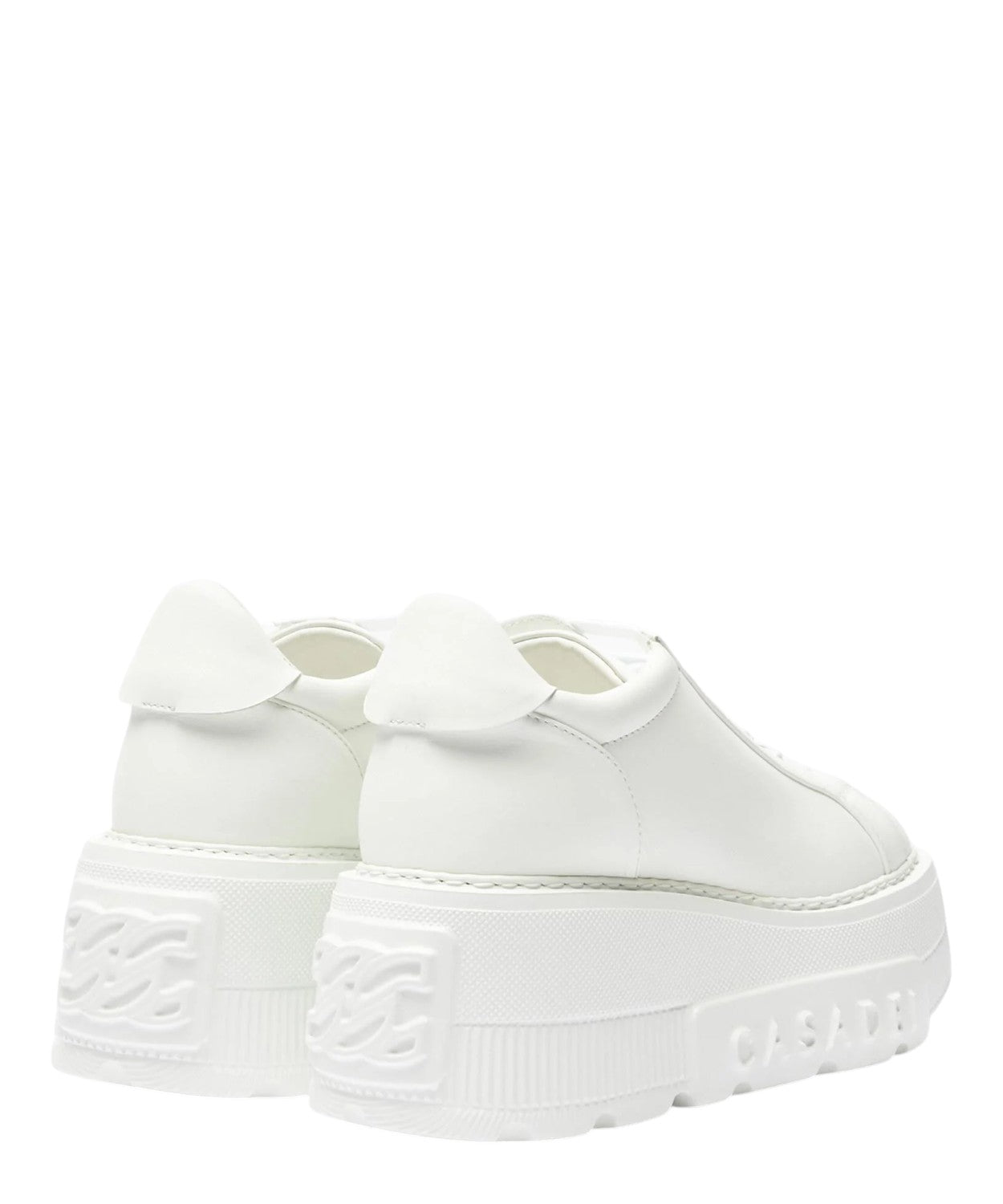 Sneakers Casadei Nexus in Pelle Bianca