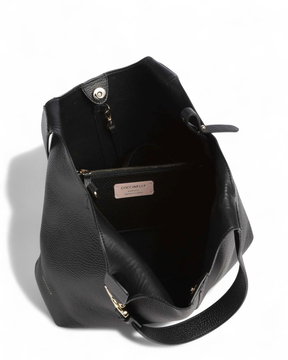 Borsa C-Easy Hobo in Pelle-Coccinelle-Borse a spalla-Vittorio Citro Boutique