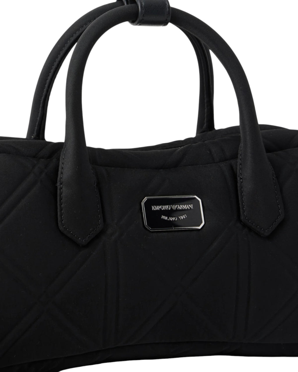 Sac à main Cassandra Bauletto noir avec bandoulière réglable