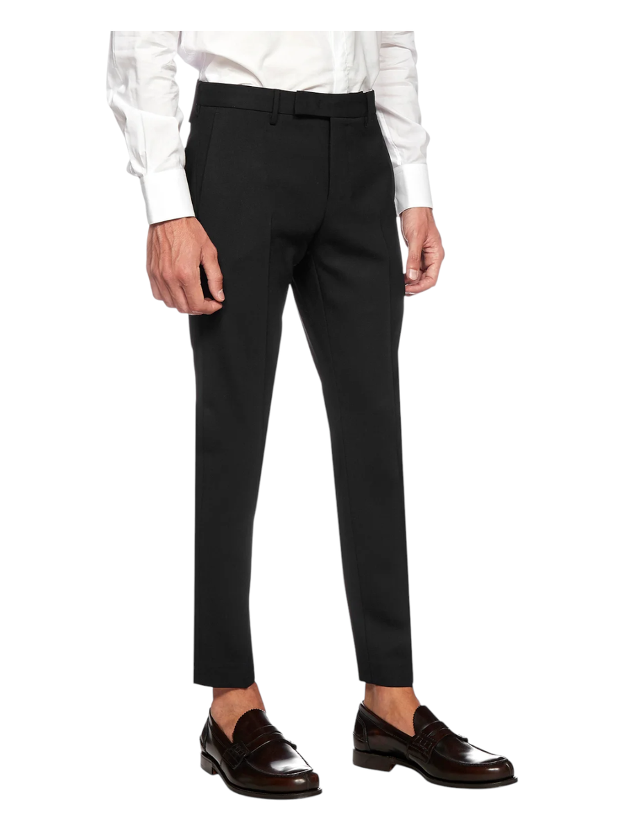 Pantalone dieci stretch in lana-Pt Torino-Pantaloni-Vittorio Citro Boutique