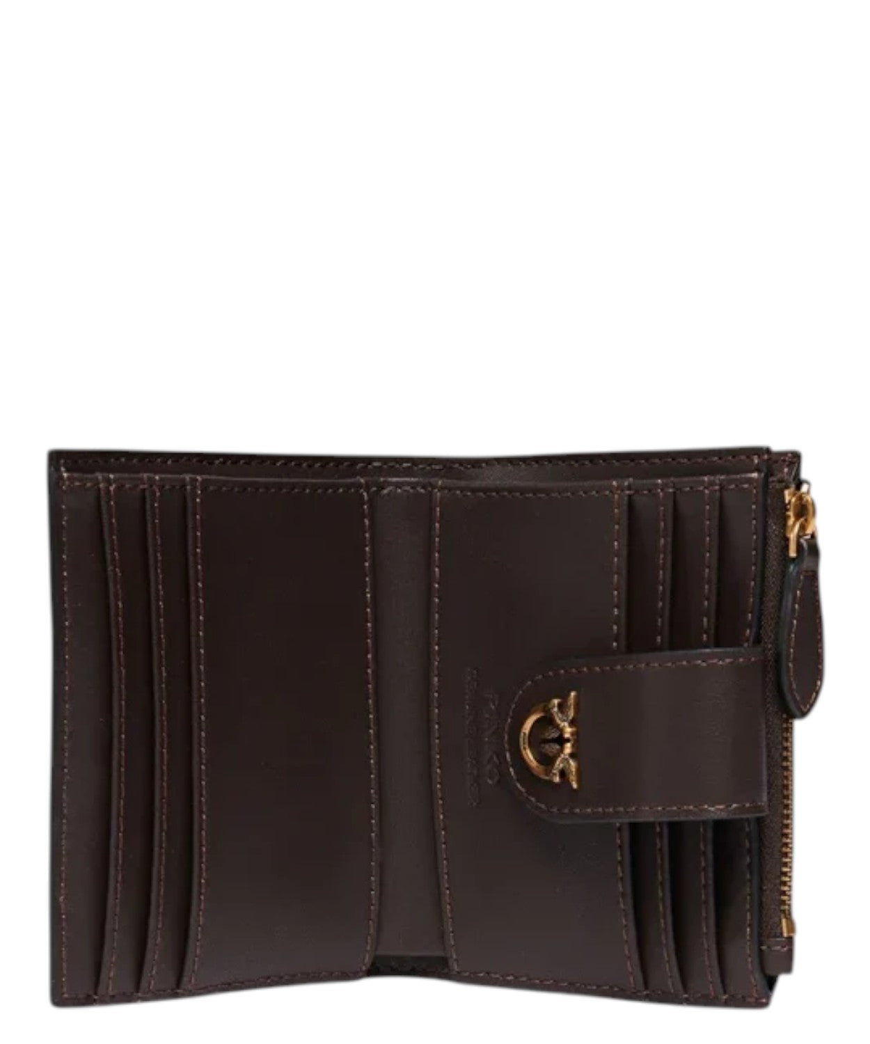 Petit portefeuille en cuir avec logo Love Birds