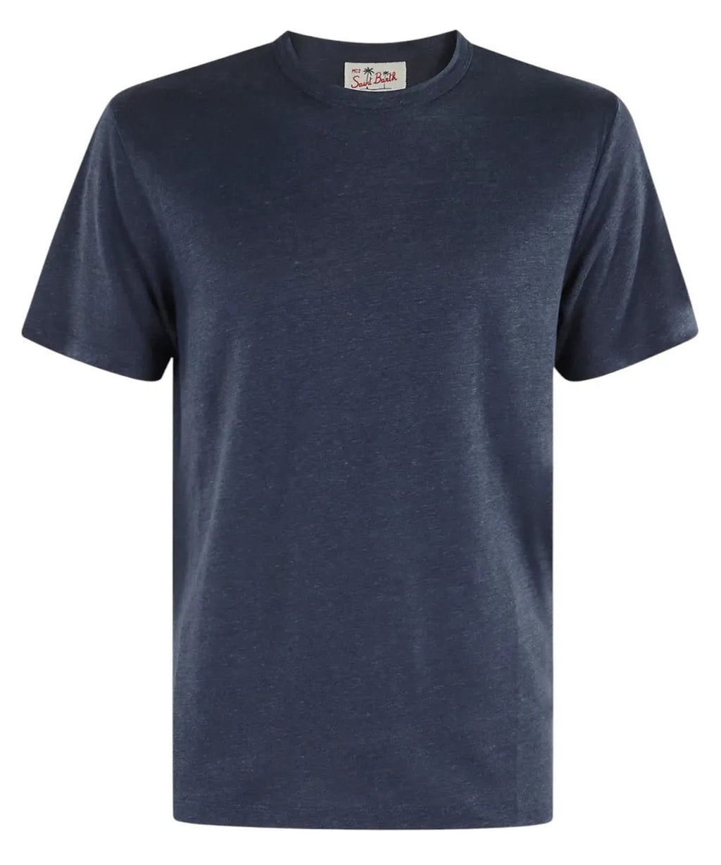 T-shirt uomo Ecstasea in jersey di lino-T-shirt-Mc2 Saint Barth-Vittorio Citro Boutique