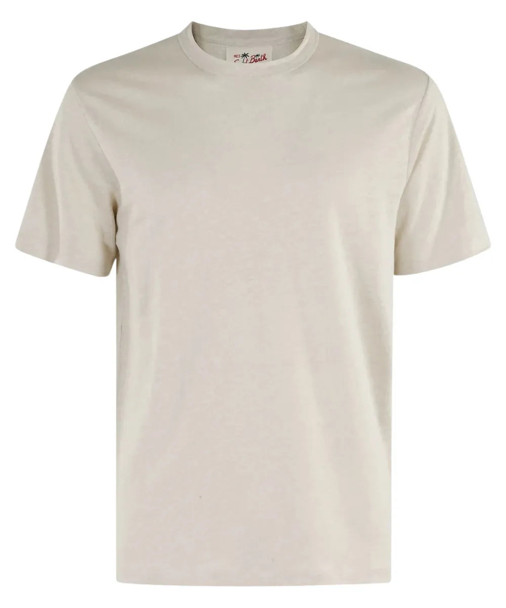 T-shirt uomo Ecstasea in jersey di lino-T-shirt-Mc2 Saint Barth-Vittorio Citro Boutique