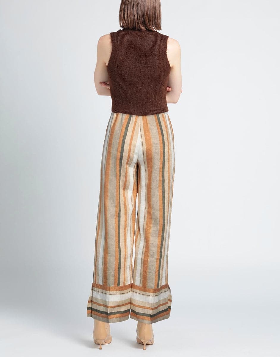 Pantalone con spacchi-Blubianco-Pantaloni-Vittorio Citro Boutique