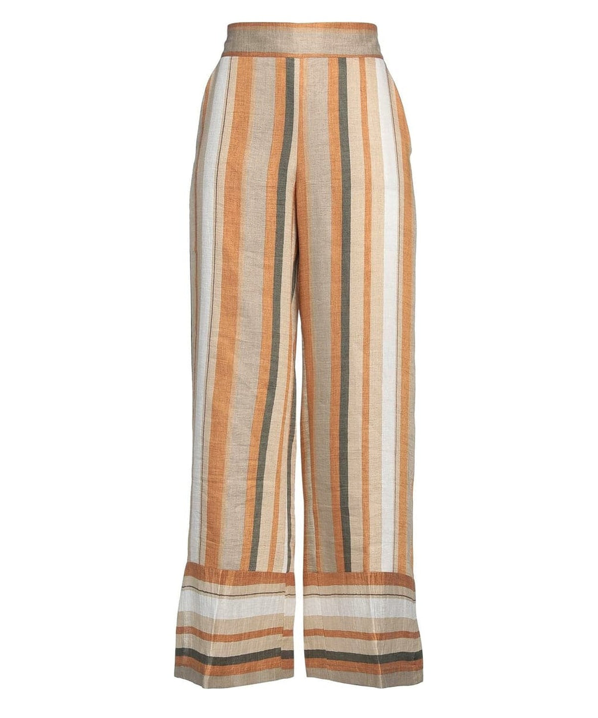 Pantalone con spacchi-Blubianco-Pantaloni-Vittorio Citro Boutique