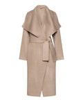Cappotto in Lana Vergine Donna con Cintura Elegante