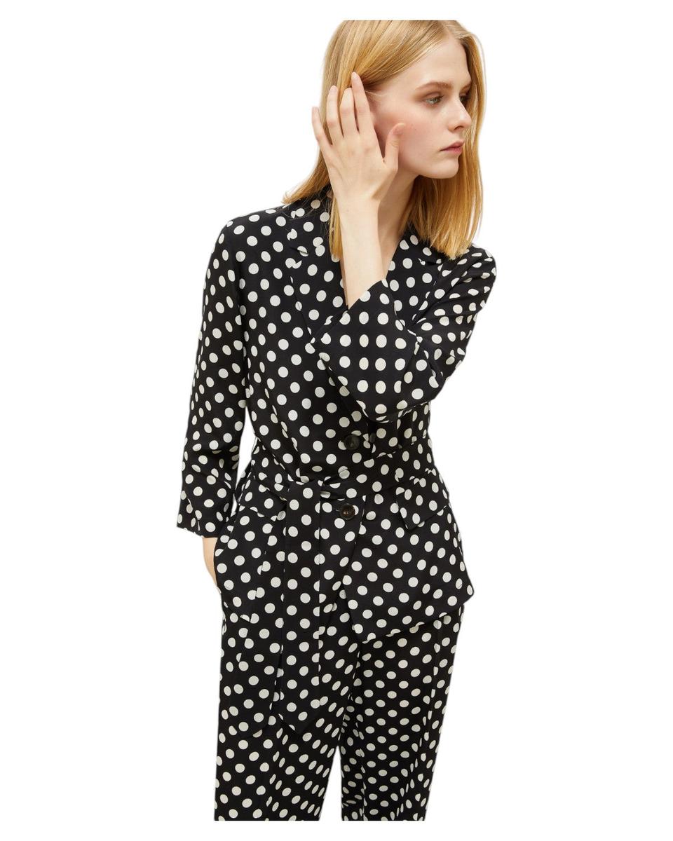 Blazer in Seta con Cintura-Marella-Giacche-Vittorio Citro Boutique