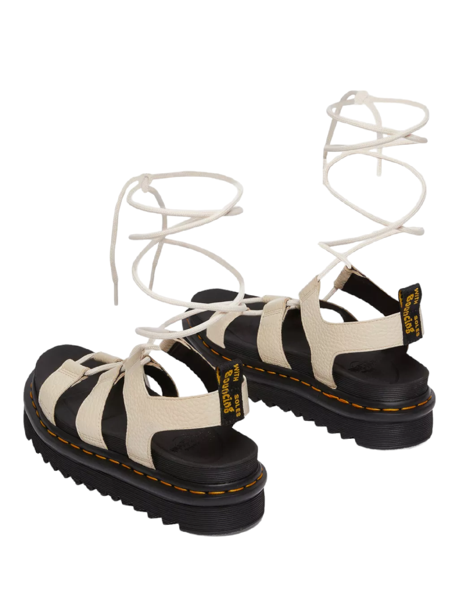 Sandali nartilla in pelle con lacci-Sandali-Dr. Martens-Vittorio Citro Boutique
